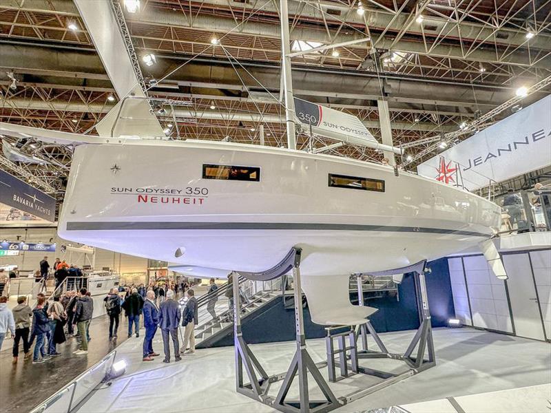 Jeanneau Sun Odyssey 350 - Shoal Draft Keel on display at Boot Düsseldorf 2024 - photo © Performance Boating