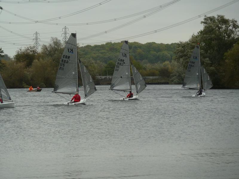 Broxbourne K1 Open photo copyright Siobhan Laming taken at Broxbourne Sailing Club and featuring the K1 class