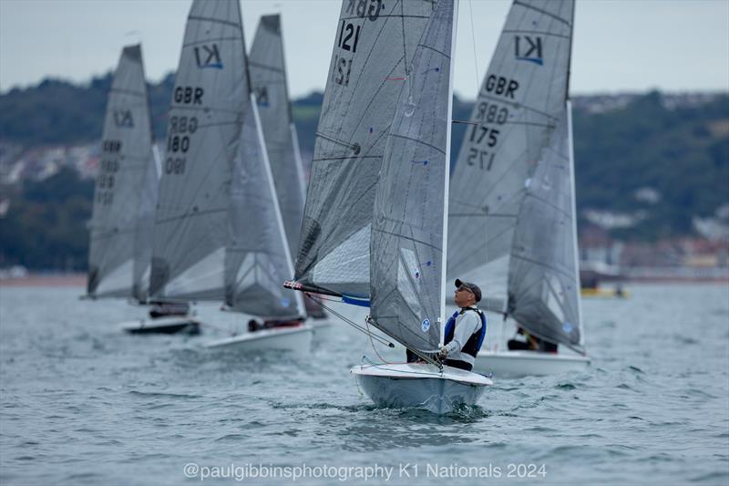 K1 National Championship at Brixham photo copyright Paul Gibbins Photography taken at Brixham Yacht Club and featuring the K1 class