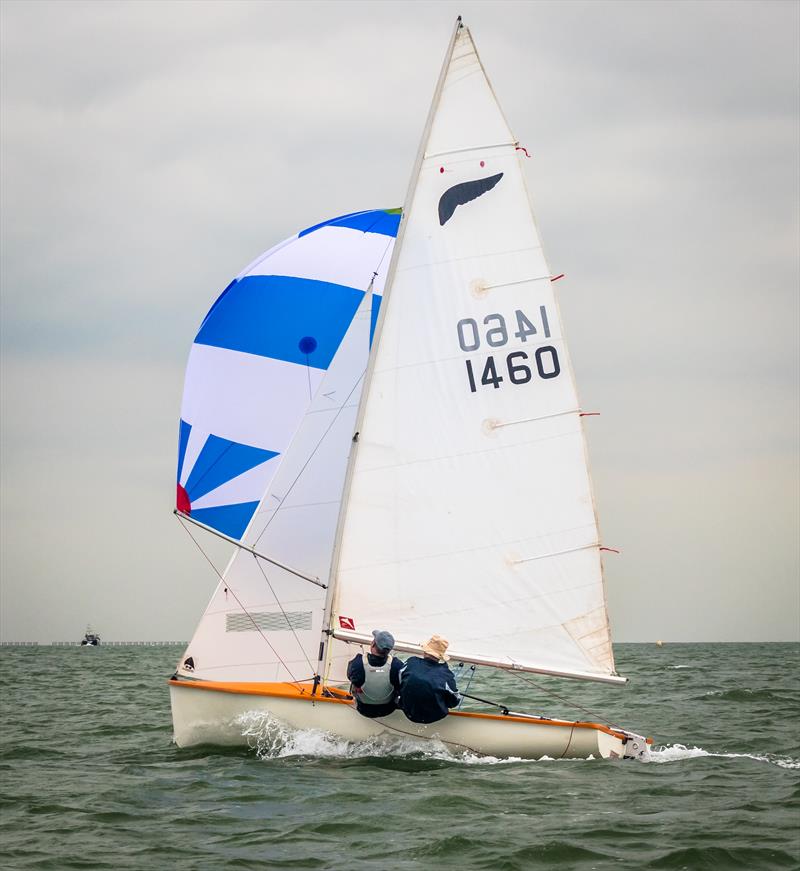 Gordon Miller & John Ellingham win the Kestrel Nationals at Thorpe Bay photo copyright John Weedon taken at Thorpe Bay Yacht Club and featuring the Kestrel class