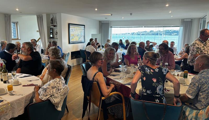 Kestrel Nationals 2024 at Royal Tay - Championship dinner in the splendid new Royal Tay Yacht Club premises photo copyright Bremner taken at Royal Tay Yacht Club and featuring the Kestrel class