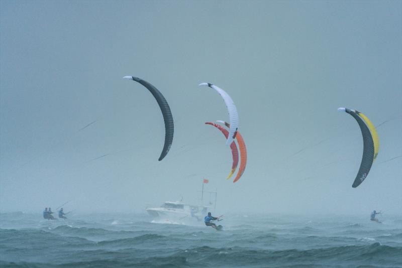 Kite storm - 2020 Sail Melbourne International, day 4 - photo © Beau Outteridge