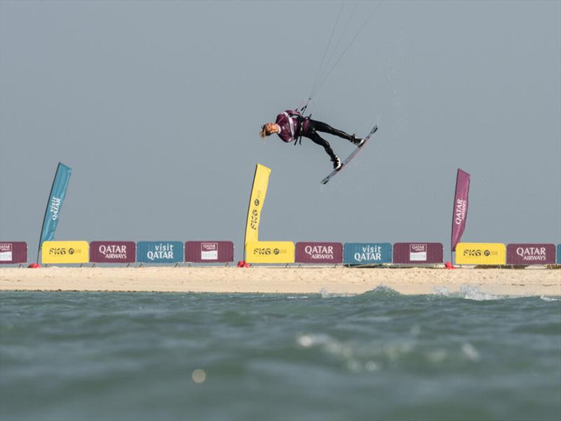 Matteo Dorotini - Visit Qatar GKA Freestyle Kite World Cup Final Qatar - photo © Samuel Cardenas