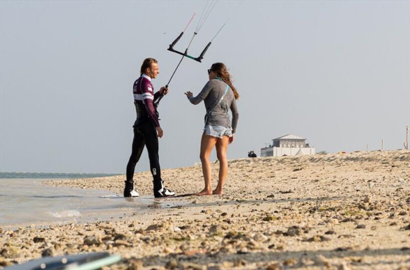 Matteo Dorotini - Visit Qatar GKA Freestyle Kite World Cup Final Qatar - photo © Samuel Cardenas