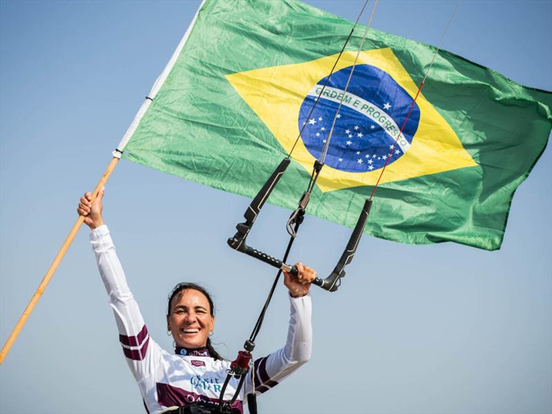 Bruna Kajiya - Visit Qatar GKA Freestyle Kite World Cup Final Qatar - photo © Samuel Cardenas