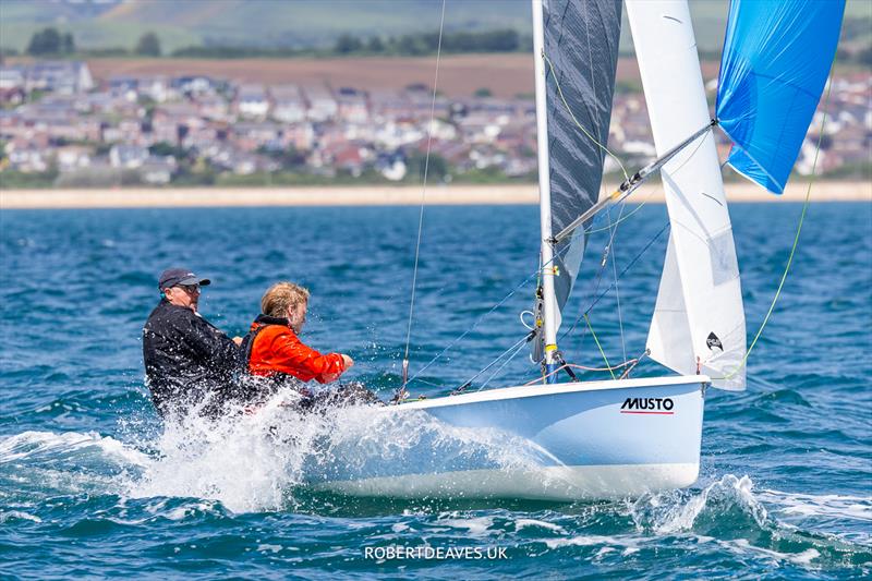 Musto Lark National Championships at Weymouth day 4 - photo © Robert Deaves / www.robertdeaves.uk