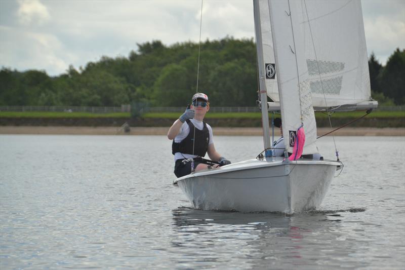 Olly Hateley and Oli Rogers, 5th overall - Lark Youth Championships at Barnt Green photo copyright Jonny Coate taken at Barnt Green Sailing Club and featuring the Lark class