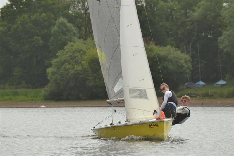 George Cox and Hannah Carruthers, 4th overall - Lark Youth Championships at Barnt Green - photo © Jonny Coate