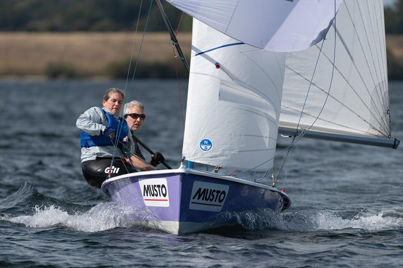 Craftinsure Lark Inland Championship at Grafham photo copyright Paul Sanwell / OPP taken at Grafham Water Sailing Club and featuring the Lark class