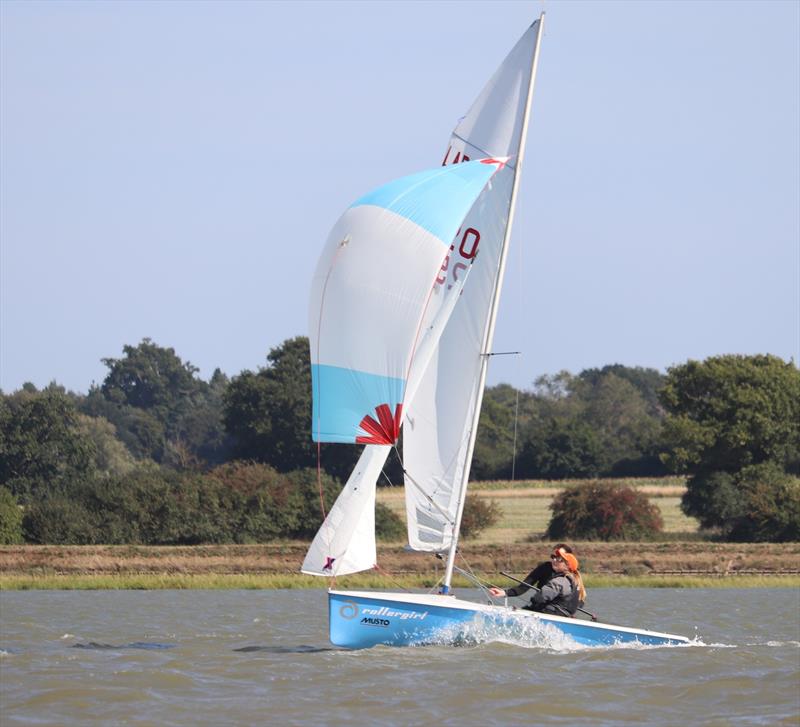 Craftinsure Lark Travellers at the Waldringfield Cartoon 2025 photo copyright Alexis Smith taken at Waldringfield Sailing Club and featuring the Lark class