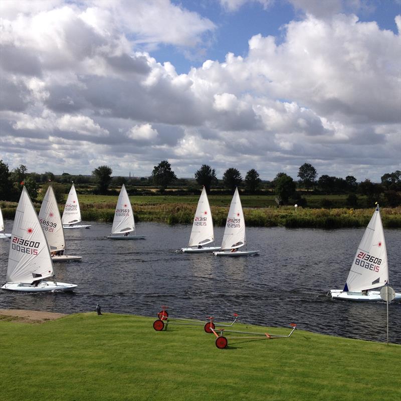 Laser Midlands GP at Trent Valley photo copyright Julie Fereday taken at Trent Valley Sailing Club and featuring the ILCA 7 class