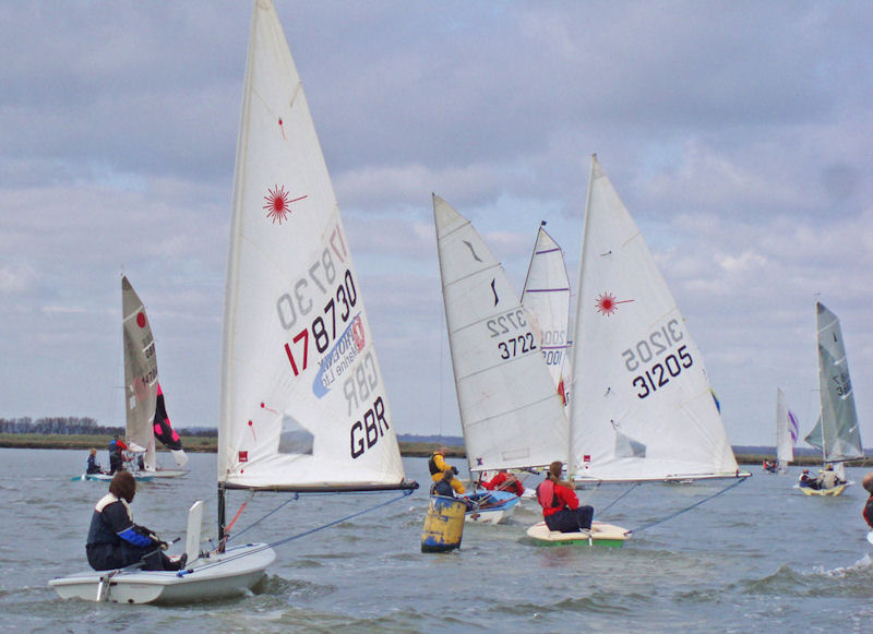 Maylandsea Bay Frostbite Series day 6 photo copyright Jan Nuttall taken at Maylandsea Bay Sailing Club and featuring the ILCA 7 class