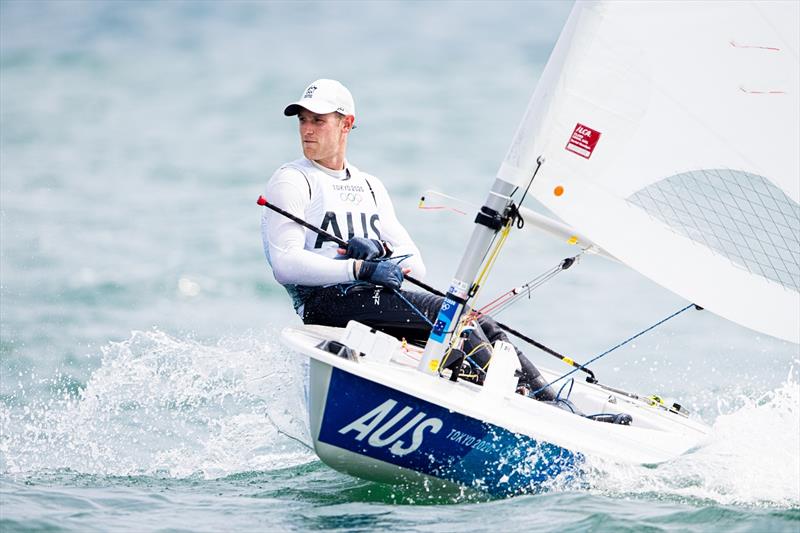 Matt Wearn wins Gold at Tokyo Games photo copyright Sailing Energy / World Sailing taken at  and featuring the ILCA 7 class