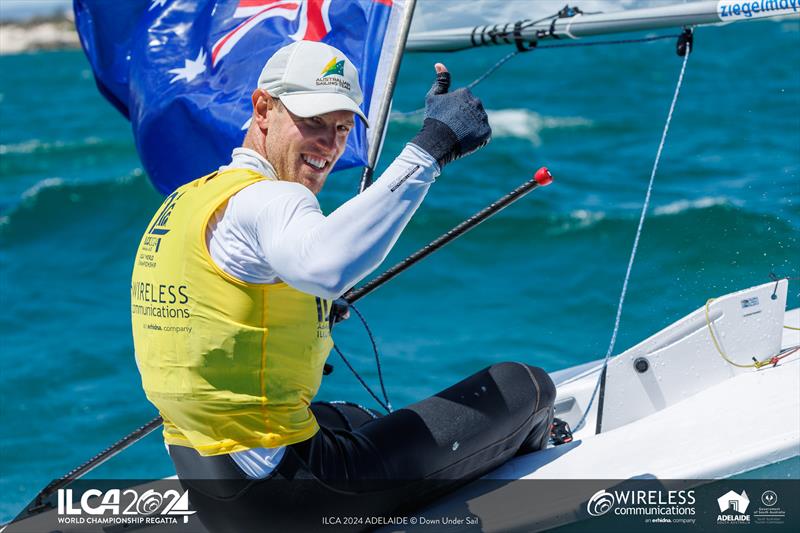 Matt Wearn wins the 2024 ILCA 7 Men World Championship - photo © Jack Fletcher / Down Under Sail