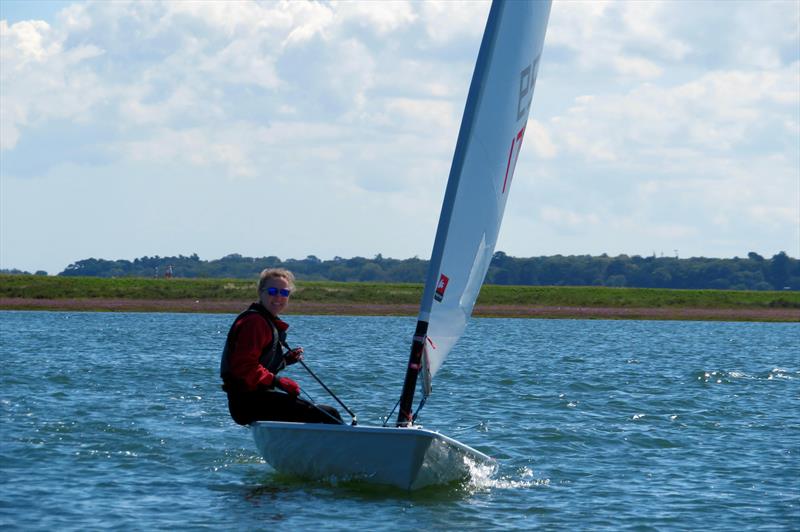 ILCA open meeting at Overy Staithe photo copyright Bernard Clark taken at Overy Staithe Sailing Club and featuring the ILCA 7 class