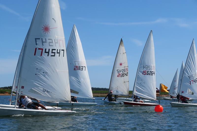 ILCA open meeting at Overy Staithe - photo © Bernard Clark