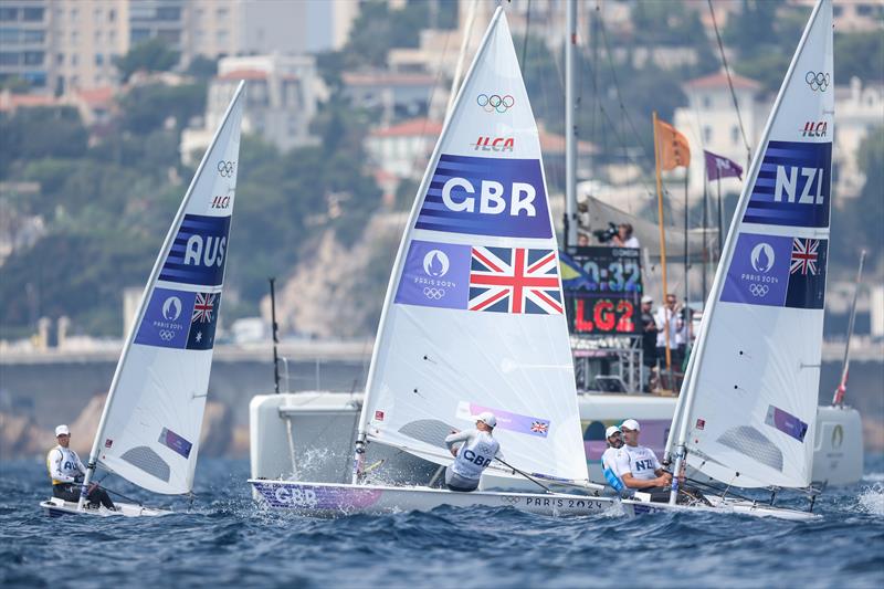 Men's Dinghy Medal Race in Marseille at the Paris 2024 Olympic Regatta - photo © World Sailing / Lloyd Images
