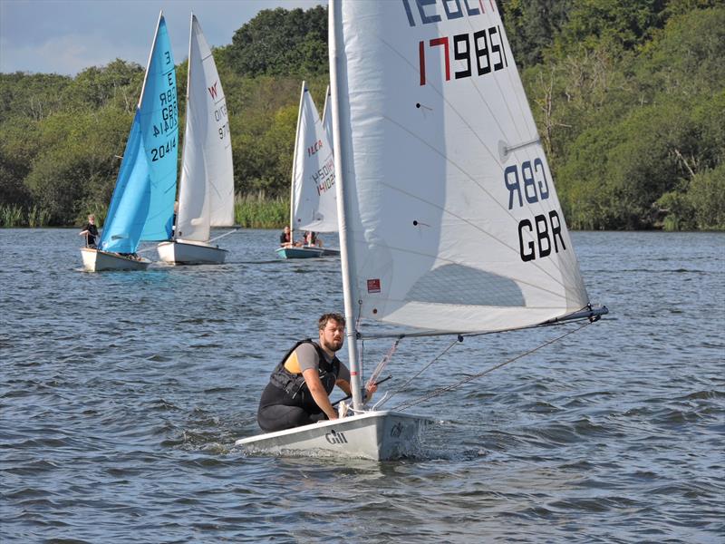 Edward Wildman wins Allcomers B class - Horning Sailing Club Junior Regatta and Open Dinghy Weekend photo copyright Paddy Wildman taken at Horning Sailing Club and featuring the ILCA 7 class