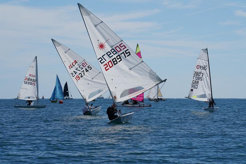 Carey Olsen Jersey Regatta 2024 - Class 8 - Liquid Logic - Martin Speller - winner Class 8 photo copyright Bill Harris taken at Royal Channel Islands Yacht Club and featuring the ILCA 7 class