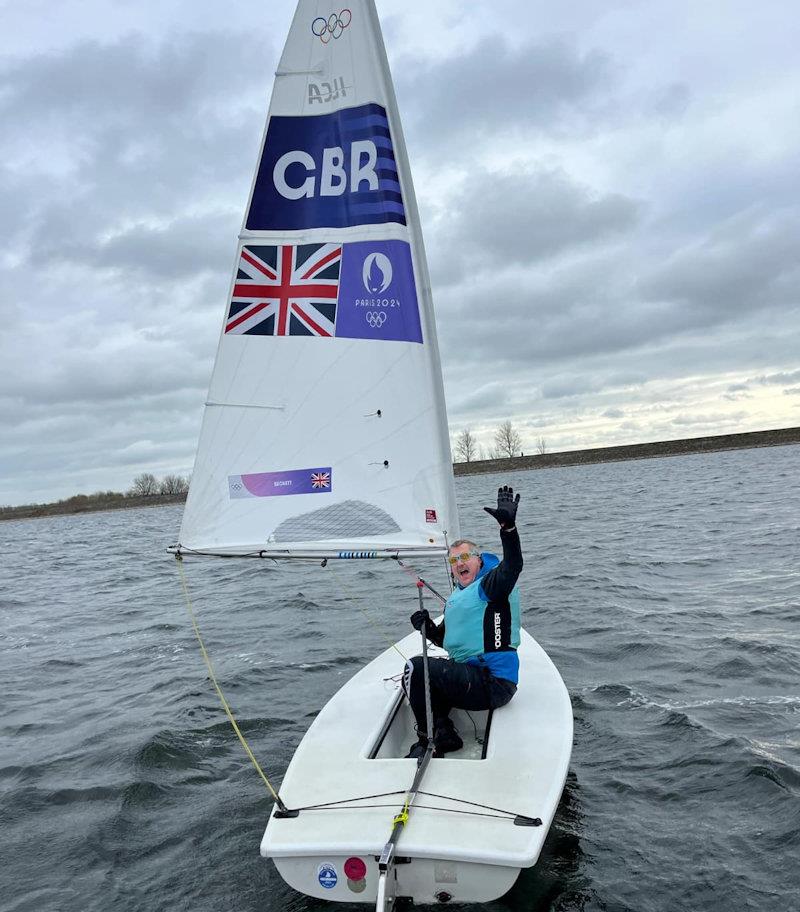 Rob Hunt - ILCA open meeting at Draycote photo copyright Alison Blakeway taken at Draycote Water Sailing Club and featuring the ILCA 7 class