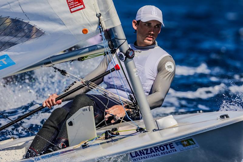 Jonatan Vadnai was top dog in the ILCA 7 fleet - photo © Sailing Energy / Lanzarote Sailing Center