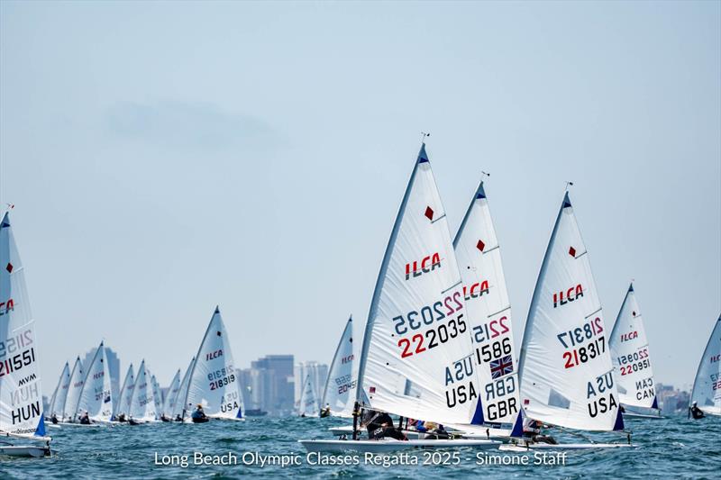 2025 Long Beach Olympic Classes Regatta - Day 3 - photo © Simone Staff