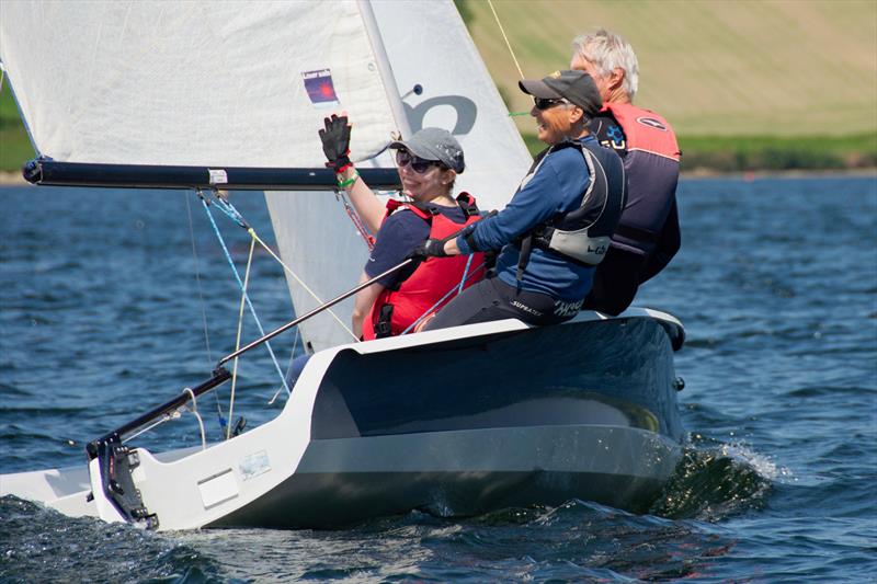 Early Summer Series of Sunday races is providing great racing at Llandegfedd photo copyright Phil Hewitt taken at Llandegfedd Sailing Club and featuring the 2000 class