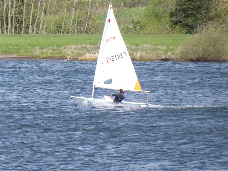 Megan during the Shustoke ILCA Open - photo © Toby Ward