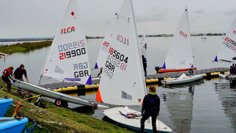 Inaugural ILCA Women's Coaching Day at Queen Mary photo copyright Dave Ellis taken at Queen Mary Sailing Club and featuring the ILCA 4 class