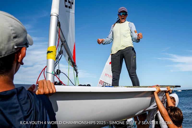 ILCA 4 Youth World Championships 2025 - photo © Simone Staff