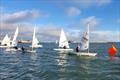 The sunshine and blue skies are deceptive for these ILCA 6s as the air temperature was about 3degC - Viking Marine Dun Laoghaire Frostbites week 1 &copy; Ian Cutliffe