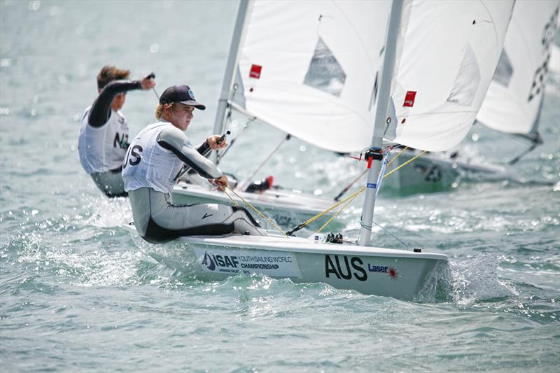 Alistair Young wins the ILCA 6 class in the 2015 Youth Worlds in Langkawi - photo © Christophe Launay