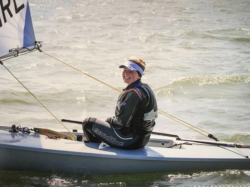 2013/14 ISA Youth Pathway Nationals winner Sarah Eames photo copyright BYC taken at Ballyholme Yacht Club and featuring the ILCA 6 class