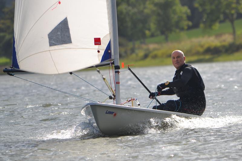 Radial fleet winner, Chris Jones during the  during the Laser South Coast Grand Prix at Sutton Bingham - photo © Saffron Gallagher