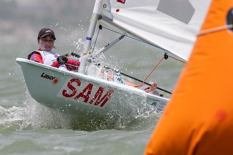 Womens Laser Radial - Day 1, 2018 World Sailing Youth Worlds, Corpus Christi, Texas, USA - photo © Jen Edney / World Sailing