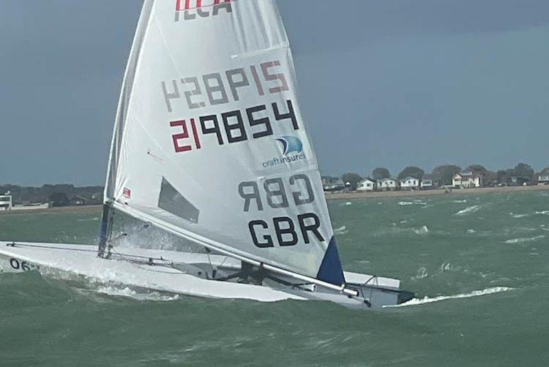 Rob Cage - ILCA 6 Masters Qualifier at Pevensey Bay - photo © UKLA