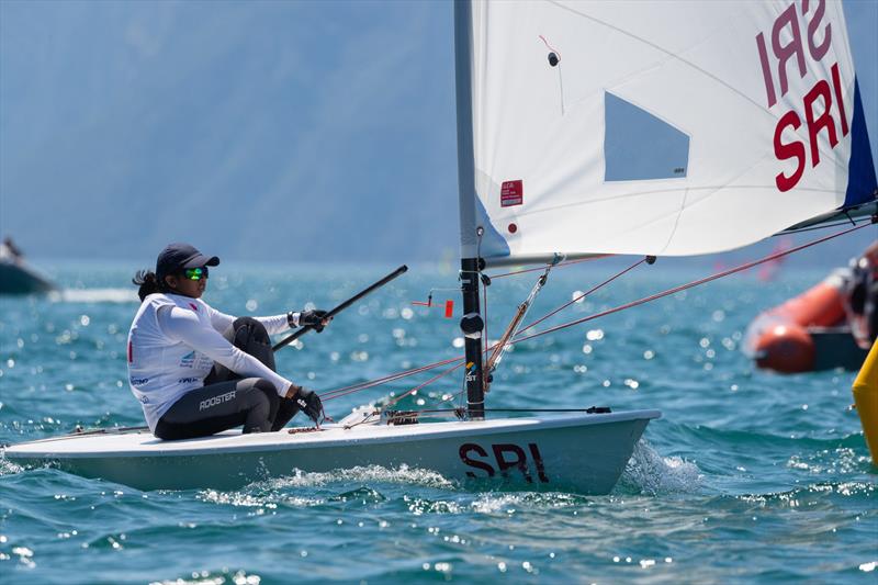 Taalya Tranchell - Youth Sailing World Championships 2024 photo copyright World Sailing taken at Vela Garda Trentino and featuring the ILCA 6 class