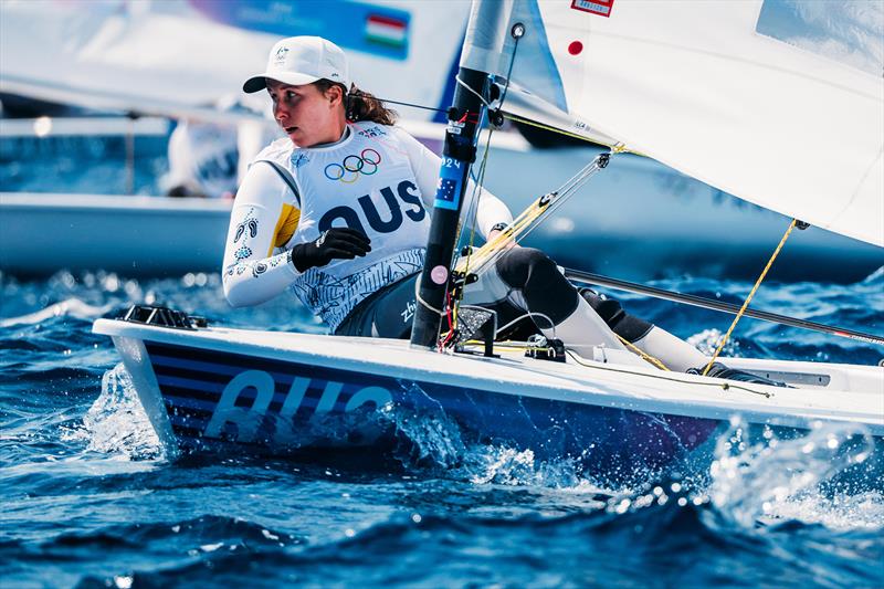 Zoe Thomson - Paris 2024 Day 6 photo copyright Sailing Energy taken at  and featuring the ILCA 6 class