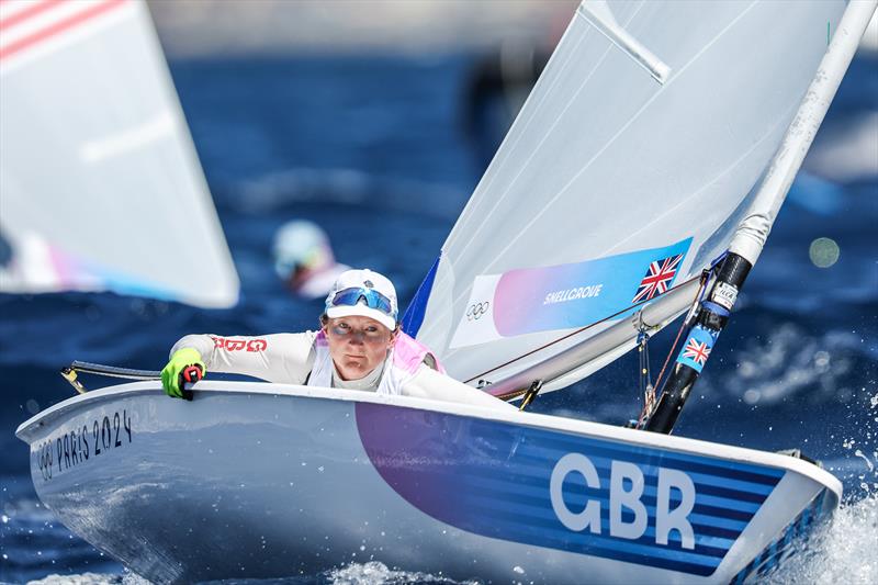 Hannah Snellgrove (GBR) Women's Dinghy on August 4 in Marseille at the Paris 2024 Olympic Regatta - photo © World Sailing / Lloyd Images