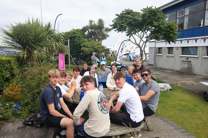 Performance Academy sailors at the ILCA 6 Youth Europeans - photo © Andrew Simpson Foundation