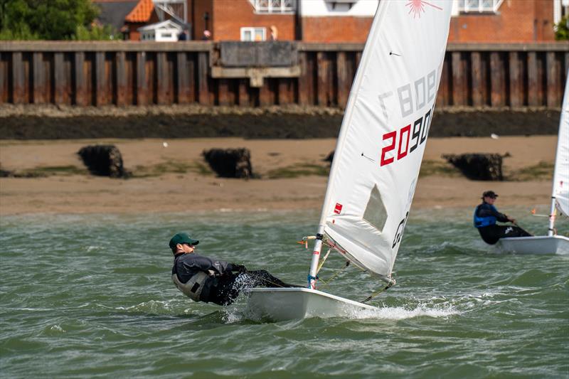 James Hutton-Penman won the Laser/ILCA regatta during Burnham Week 2024 photo copyright Petru Balau Sports Photography / sports.hub47.com taken at Royal Corinthian Yacht Club, Burnham and featuring the ILCA 6 class