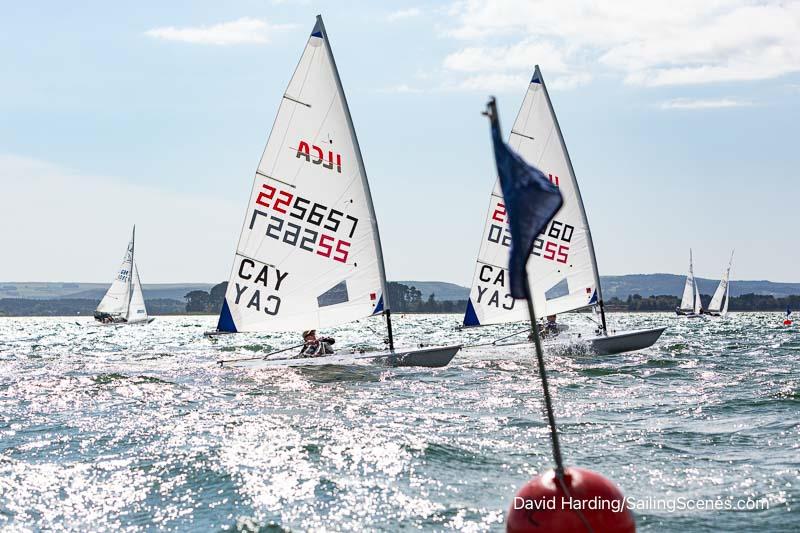 ILCA 6s on Bournemouth Digital Poole Week 2024 Day 5 photo copyright David Harding / www.sailingscenes.com taken at Parkstone Yacht Club and featuring the ILCA 6 class