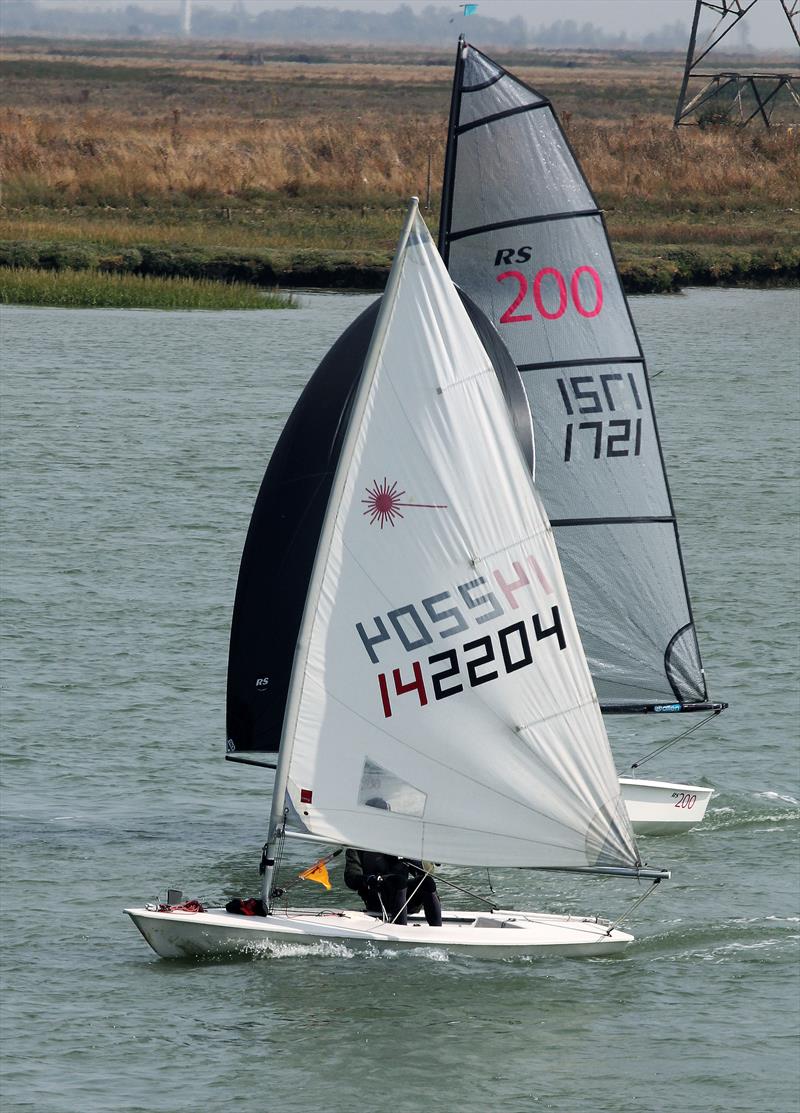 Isle of Sheppey race 2024 photo copyright Nick Champion / www.championmarinephotography.co.uk taken at Isle of Sheppey Sailing Club and featuring the ILCA 6 class