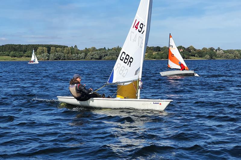 Peter Astley wins the series overall - P&B Northamptonshire Youth Series finale at Draycote photo copyright Jon Hughes taken at Draycote Water Sailing Club and featuring the ILCA 6 class