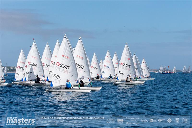 ILCA Masters Europeans at Vilamoura, Portugal Day 2 photo copyright Thom Touw / Prow Media taken at Vilamoura Sailing and featuring the ILCA 6 class