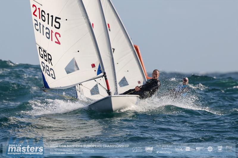 ILCA Masters Europeans at Vilamoura, Portugal Day 3 photo copyright Thom Touw / Prow Media taken at Vilamoura Sailing and featuring the ILCA 6 class