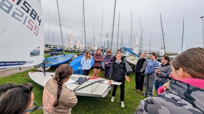 Inaugural ILCA Women's Coaching Day at Queen Mary - photo © Dave Ellis