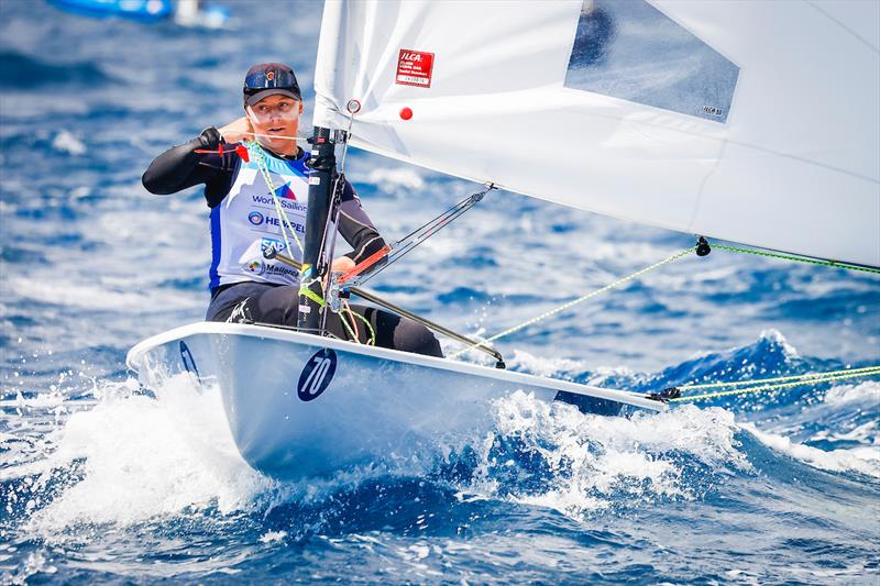 Lara Himmes (ESP), ILCA 6 photo copyright Sailing Energy / Trofeo Princesa Sofía taken at Real Club Náutico de Palma and featuring the ILCA 6 class