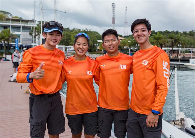 Second team NUS1 - SB20 Singapore Asian Grand Slam Week - photo © Anna Zykova