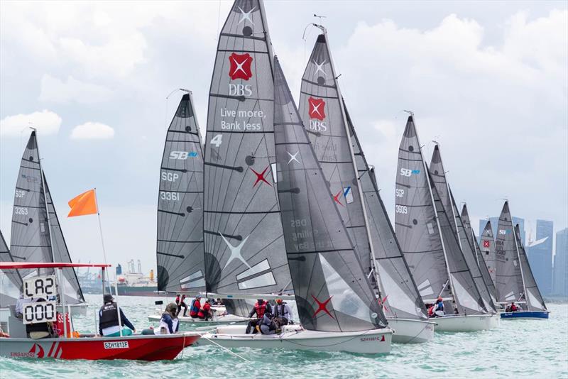 SB20 racing in Singapore photo copyright Donovan Ho taken at ONE15 Marina Club and featuring the SB20 class